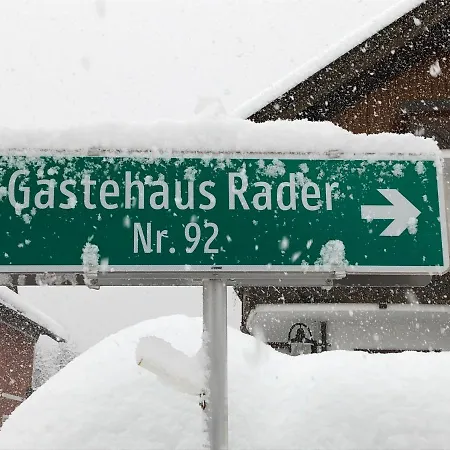 Gastehaus Rader Apartment Weissbriach